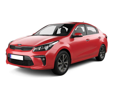 Edelstahl Fußstütze Pedalkappen Kia Rio