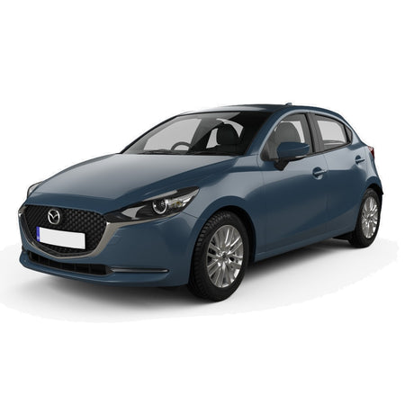 Edelstahl Fußstütze Pedalkappen Mazda 2