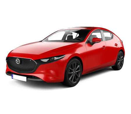 Gummimatten mit hohem Rand Mazda 3