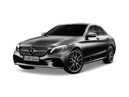 Gummimatten mit hohem Rand Mercedes C-Klasse
