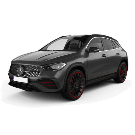Gummimatten mit hohem Rand Mercedes GLA