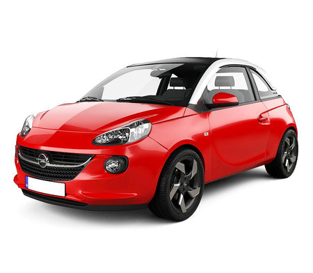 Gummimatten mit hohem Rand Opel Adam