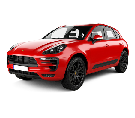 Gummimatten mit hohem Rand Porsche Macan