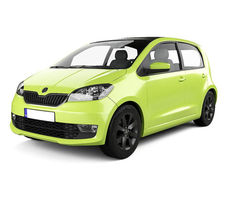 Gummimatten mit hohem Rand Skoda Citigo