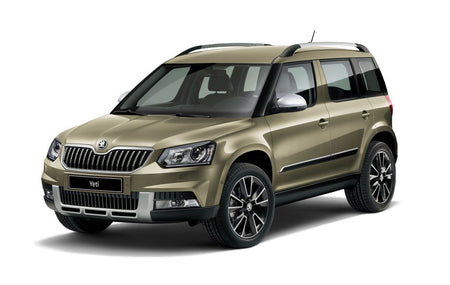 Edelstahl Fußstütze Pedalkappen Skoda Yeti