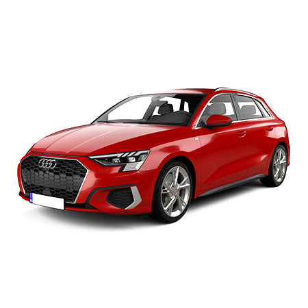 Gummimatten mit hohem Rand Audi A3 8Y baujahr 03.2020 - bis heute, karosserie schrägheck