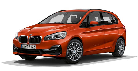 Auto Fußmatten BMW 2er Reihe F45 baujahr 09.2014 - bis heute, karosserie van