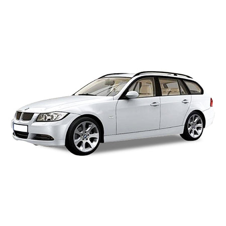 Gummimatten mit hohem Rand BMW 3er Reihe E91 baujahr 09.2005 - 11.2012, karosserie kombi