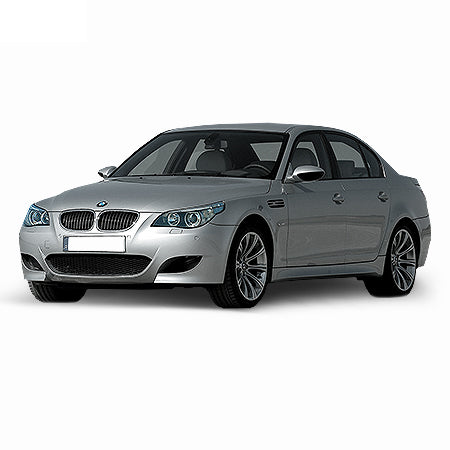 Gummimatten mit hohem Rand BMW 5er Reihe Seria 5 E60 baujahr 07.2003 - 02.2010, karosserie limousine