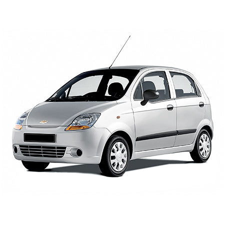 Gummimatten mit hohem Rand Chevrolet Spark M200 baujahr 05.2005 - 01.2010, karosserie schrägheck