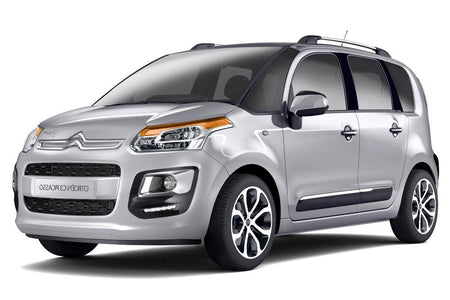Auto Fußmatten Citroen C3 Picasso baujahr 2009 - 10.2017, karosserie van