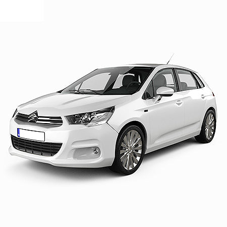 Gummimatten mit hohem Rand Citroen C4 II baujahr 10.2010 - 03.2018, karosserie schrägheck