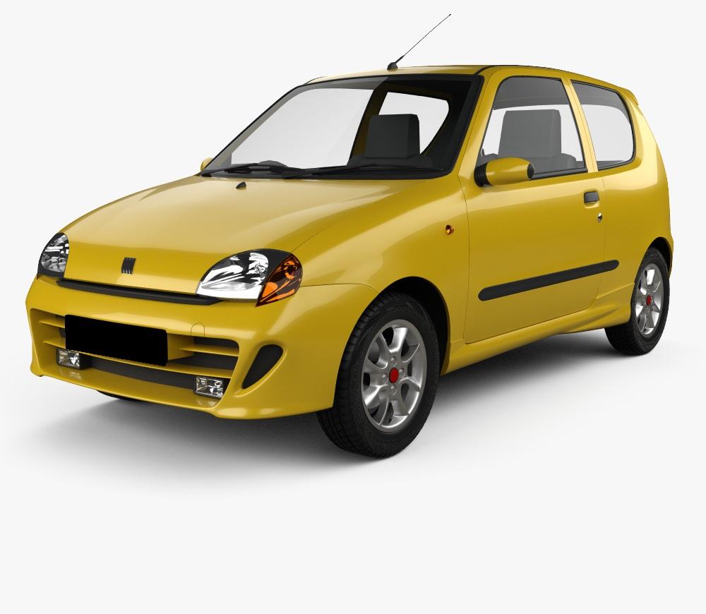 Kofferraumwannen Fiat Seicento 600 baujahr 1998 - 2010, karosserie schrägheck