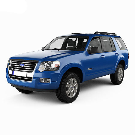 Gummimatten mit hohem Rand Ford Explorer baujahr 01.2020 - bis heute, karosserie suv