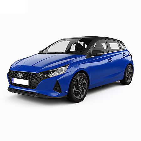 Auto Fußmatten Hyundai I20 III baujahr 10.2020 - bis heute, karosserie schrägheck