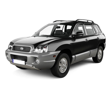 Kofferraumnetz Hyundai Santa Fe I baujahr 11.2000 - 03.2006, karosserie suv