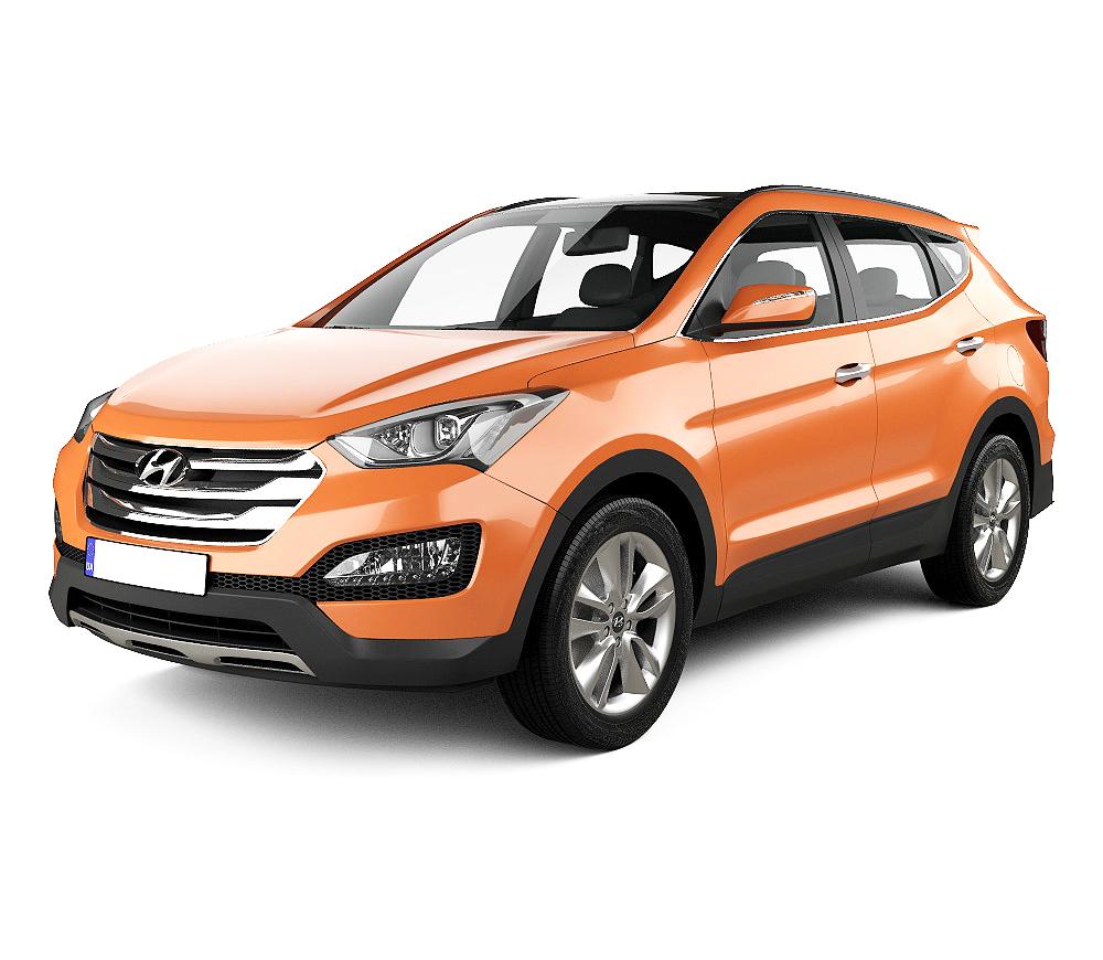 Edelstahl Fußstütze Pedalkappen Hyundai Santa Fe III baujahr 2016 - 07.2018, karosserie suv