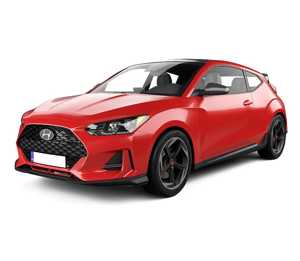 Auto Fußmatten Hyundai Veloster baujahr 07.2011 - 12.2016, karosserie coupé