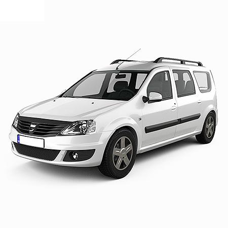 Gummimatten mit hohem Rand Dacia Logan MCV