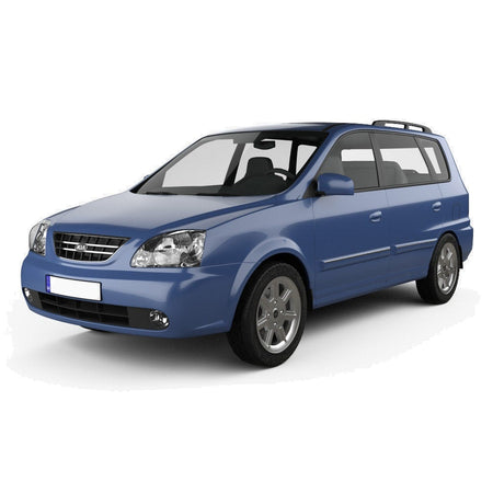 Auto Fußmatten Kia Carens II baujahr 07.2002 - 10.2006, karosserie van