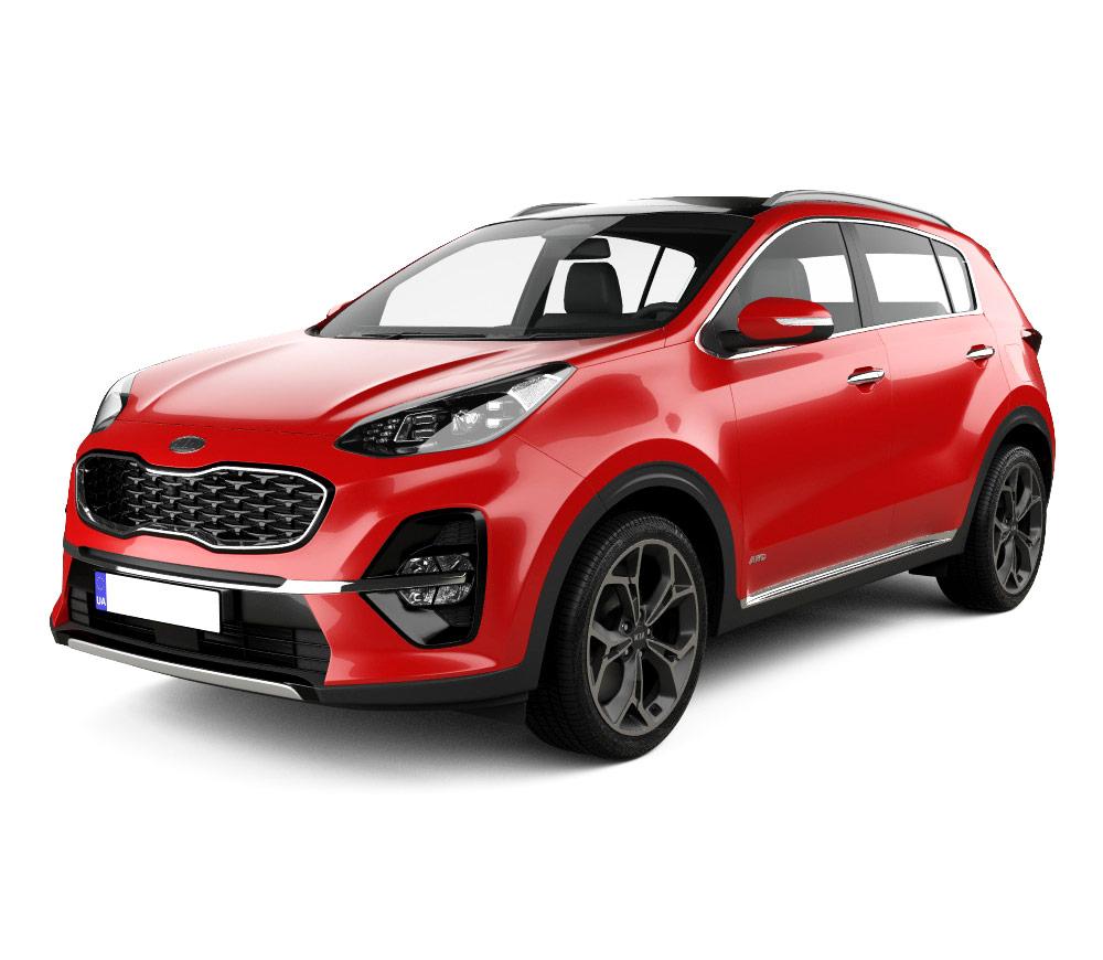 Auto Fußmatten Kia Sportage IV baujahr 01.2016 - 2021, karosserie suv