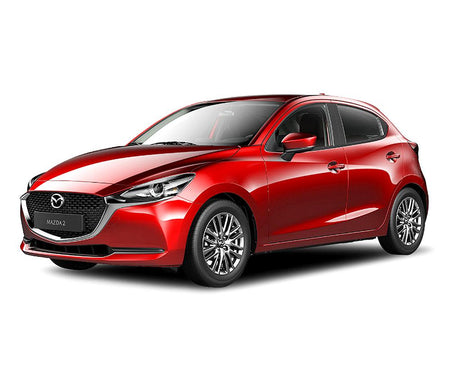Gummimatten mit hohem Rand Mazda 2 III baujahr 02.2015 - bis heute, karosserie schrÀgheck