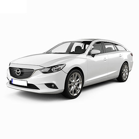 Ladekantenschutz Edelstahl Mazda 6 III baujahr 01.2013 - bis heute, karosserie kombi