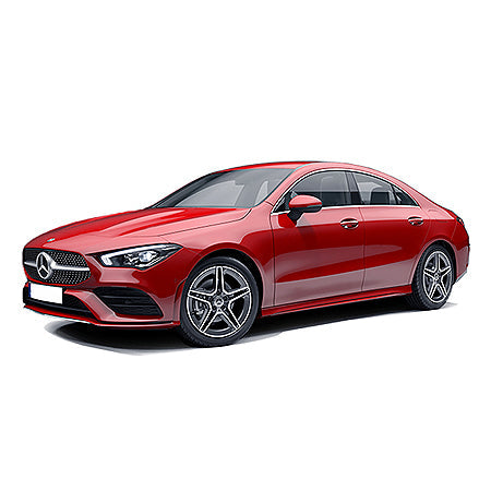 Gummimatten mit hohem Rand Mercedes CLA I baujahr 03.2013 - 03.2019, karosserie coupé