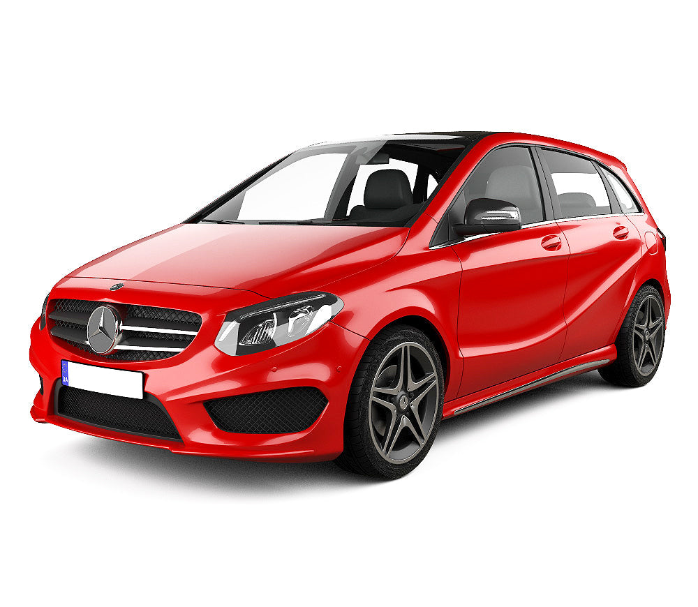 Auto Fußmatten Mercedes B-Klasse W246 baujahr 10.2011 - 12.2018, karosserie van