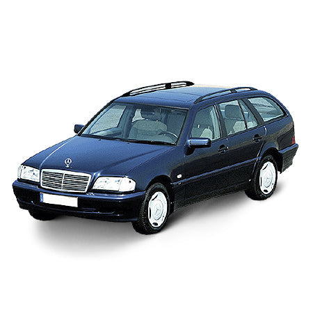 Auto Fußmatten Mercedes C-Klasse W202 baujahr 1993 - 2001, karosserie kombi