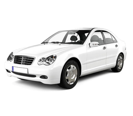 Auto Fußmatten Mercedes C-Klasse W203 baujahr 2001 - 03.2007, karosserie limousine