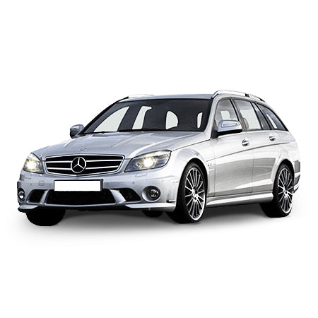 Auto Fußmatten Mercedes C-Klasse W204 baujahr 12.2007 - 09.2014, karosserie kombi