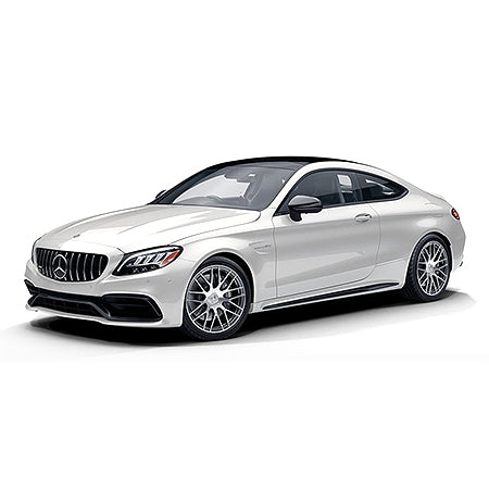 Gummimatten mit hohem Rand Mercedes C-Klasse W205 baujahr 01.2016 - 11.2020, karosserie coupé