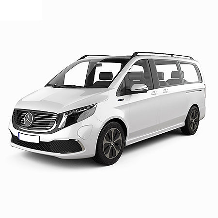 Gummimatten mit hohem Rand Mercedes EQV