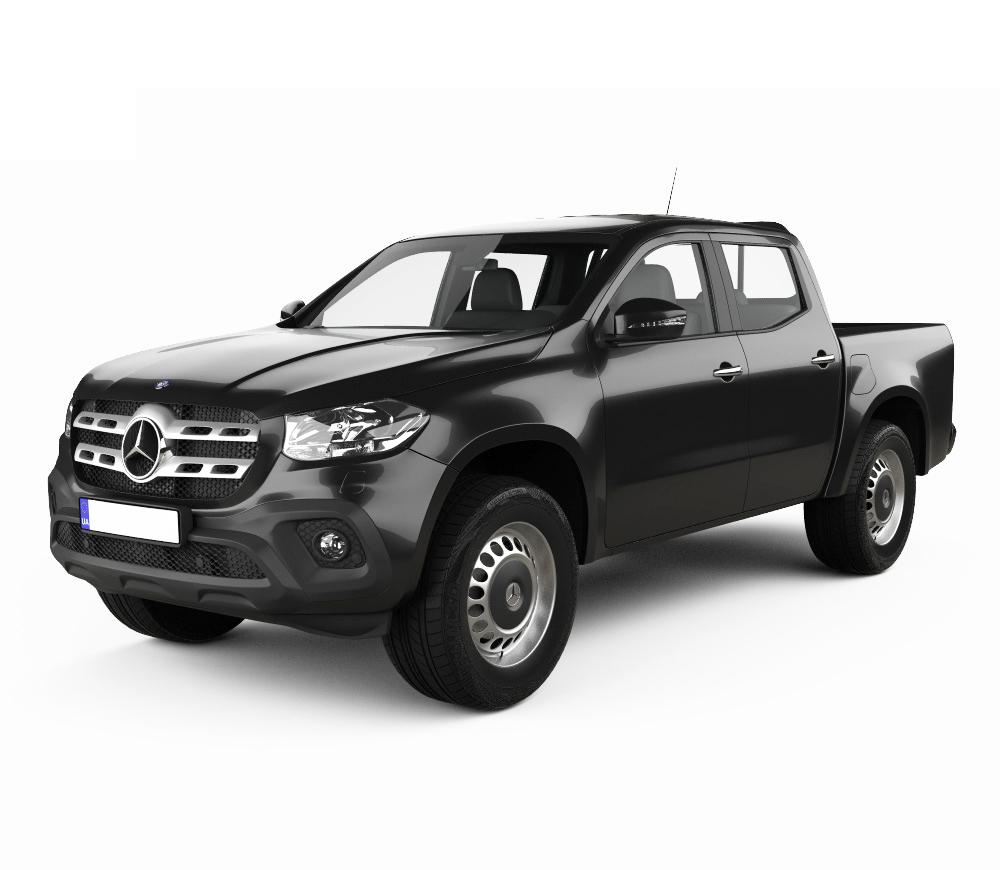 Auto Fußmatten Mercedes X-Klasse Clasa X baujahr 01.2016 - bis heute, karosserie pickup