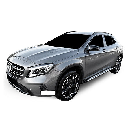 Gummimatten mit hohem Rand Mercedes GLA X156 baujahr 03.2014 - 11.2019, karosserie suv
