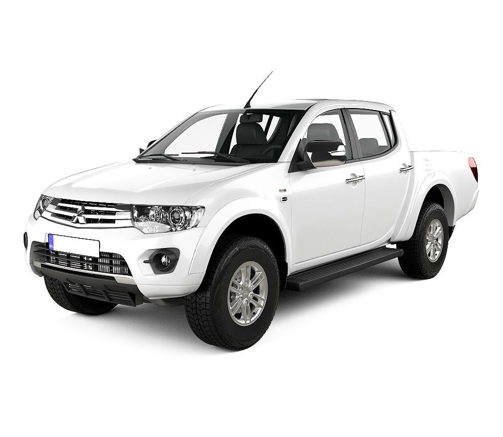 Edelstahl Fußstütze Pedalkappen Mitsubishi L-200