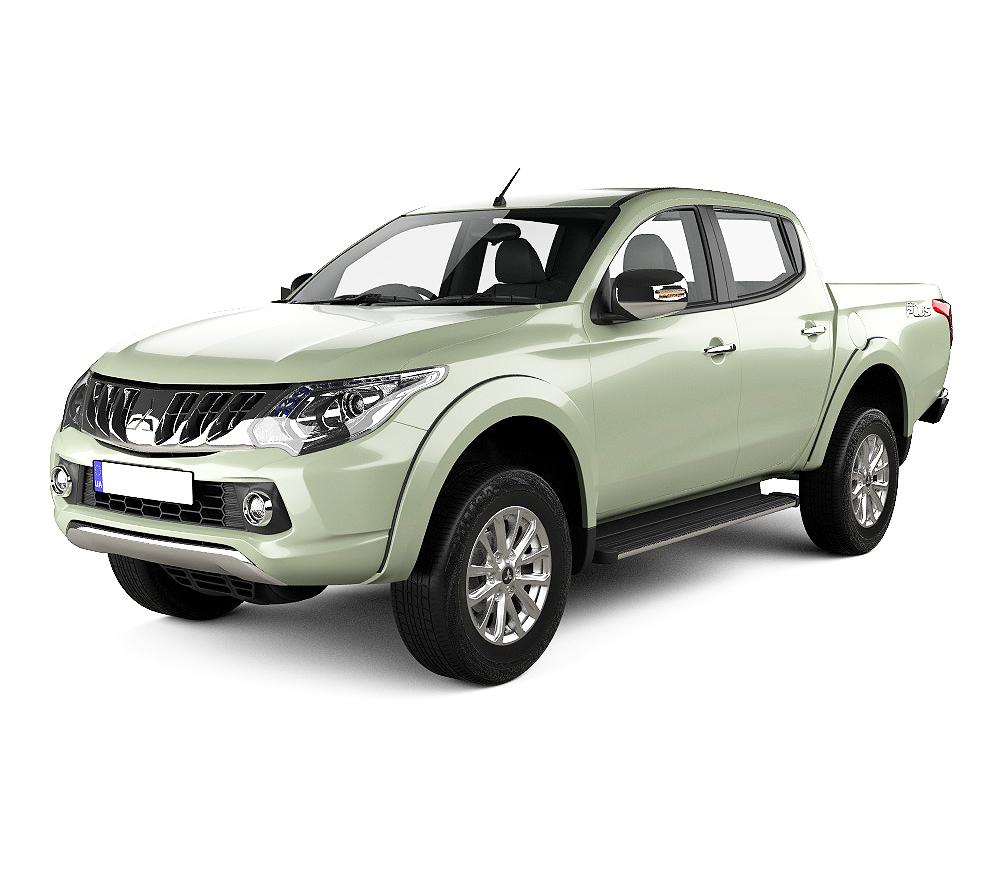 Gummimatten mit hohem Rand Mitsubishi L200 baujahr 06.2015 - bis heute, karosserie pickup