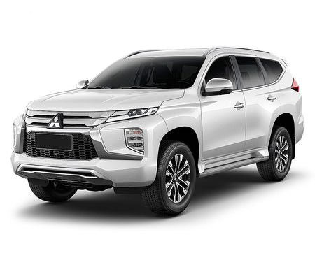 Edelstahl Fußstütze Pedalkappen Mitsubishi Pajero baujahr 2005 - 2019, karosserie suv
