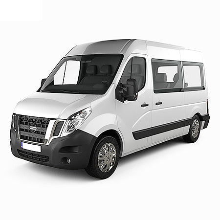 Auto Fußmatten Nissan NV400 baujahr 01.2010 - 02.2019, karosserie van