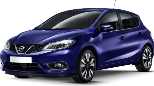 Ladekantenschutz Edelstahl Nissan Pulsar baujahr 09.2014 - 07.2018, karosserie schrägheck