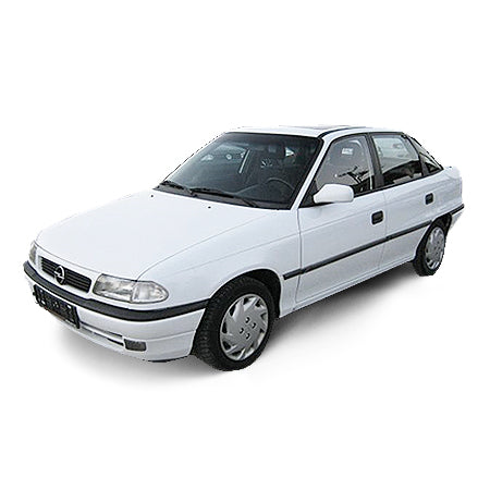 Auto Fußmatten Opel Astra F (Clasic I) baujahr 1992 - 1998, karosserie limousine