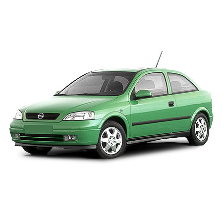 Gummimatten mit hohem Rand Opel Astra G baujahr 1998 - 2009, karosserie schrägheck