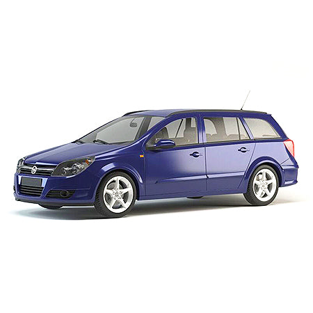 Gummimatten mit hohem Rand Opel Astra H baujahr 2004 - 12.2014, karosserie kombi