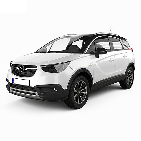Ladekantenschutz Edelstahl Opel Crossland X baujahr 06.2017 - bis heute, karosserie suv