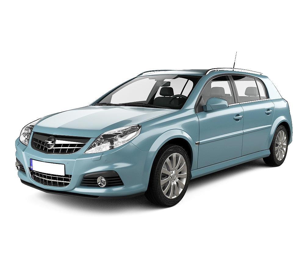 Gummimatten mit hohem Rand Opel Signum baujahr 02.2003 - 2008, karosserie schrägheck