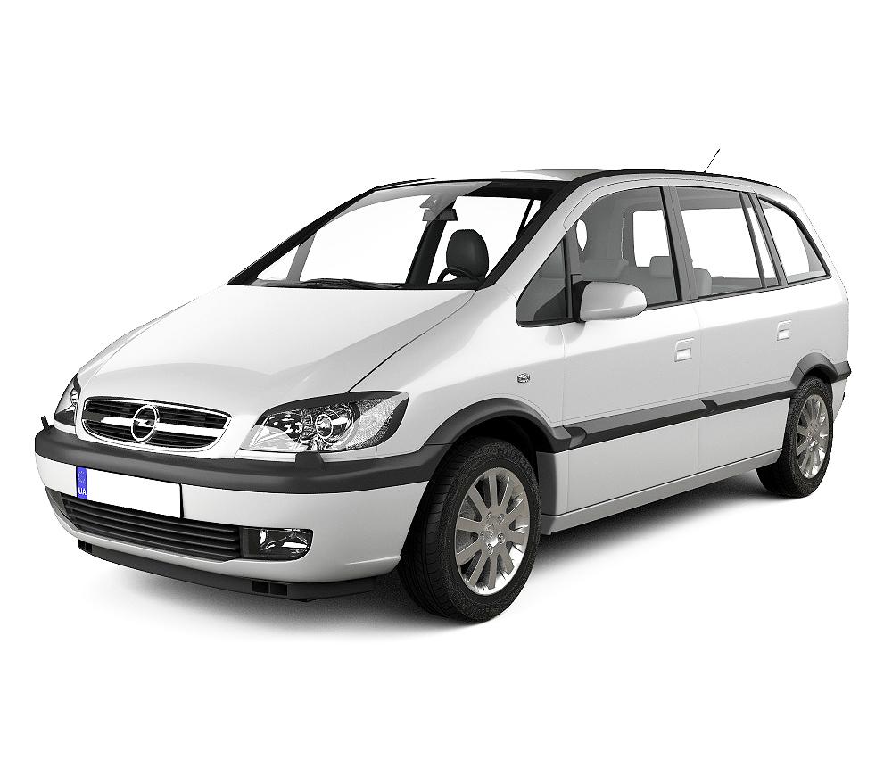 Autoteppiche Opel Zafira A baujahr 1999 - 04.2005, karosserie van