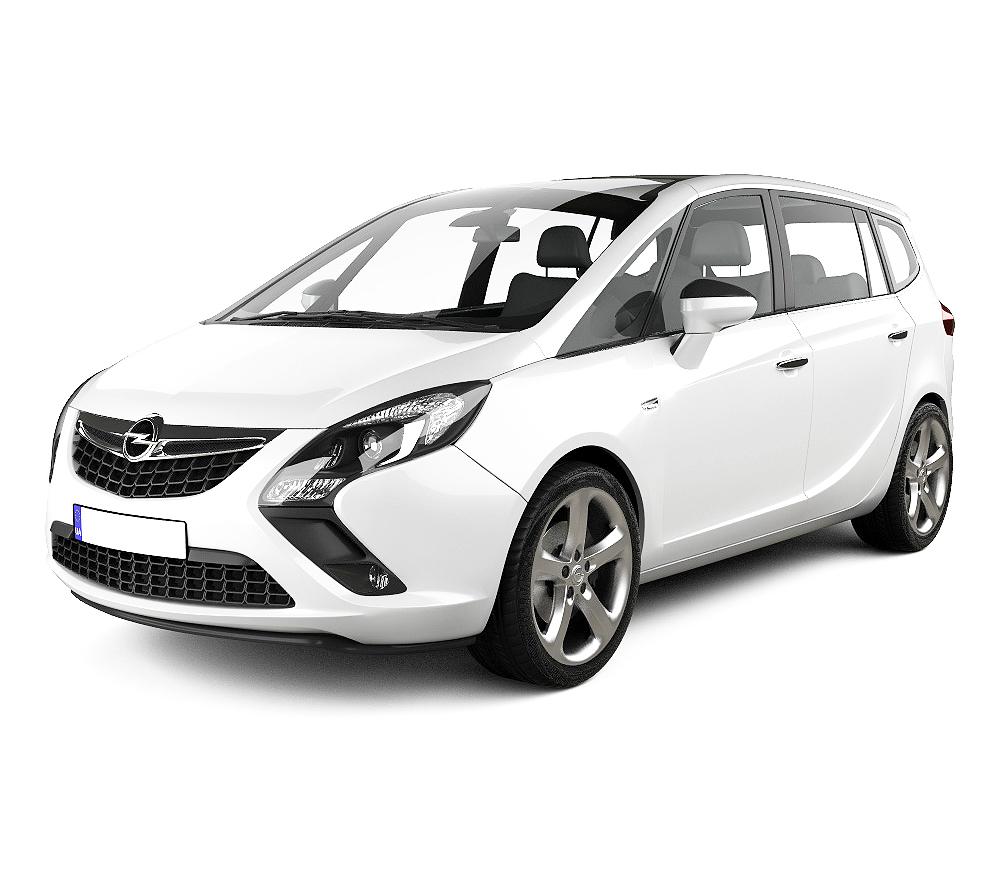 Auto Fußmatten Opel Zafira C baujahr 01.2012 - 07.2019, karosserie van