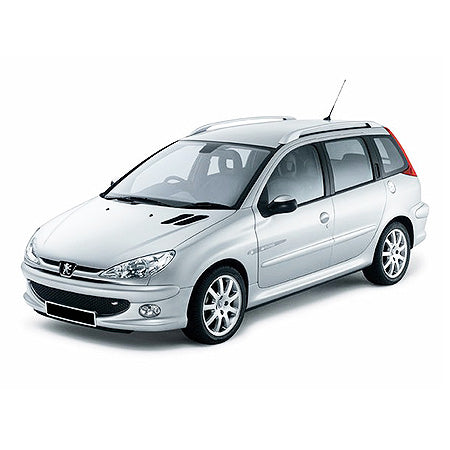 Auto Fußmatten Peugeot 206 baujahr 2002 - 2007, karosserie kombi