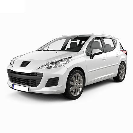 Auto Fußmatten Peugeot 207 baujahr 2007 - 06.2013, karosserie kombi